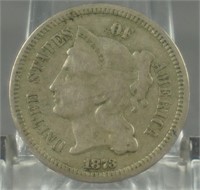 1873 Three Cent Nickel
