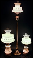 Trio of Matching Vintage Quoizel Lamps