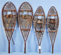 Two Pr of Handmade Snow Shoes