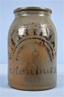 C. 1845 J. H. Miller Brandenburg KY Salt Glaze Jar