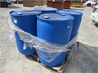 (Qty - 4) 55 Gallon Plastic Barrels-