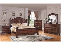 Isabella King 5 pc Poster Bedroom Suite