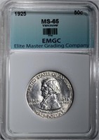 1925 VANCOUVER COMMEM HALF,EMGC GEM BU