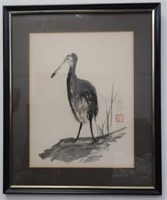 Richard Zong 'Bird' ink signed