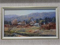 Kathleen Evans Old Miner's Cottage Oil