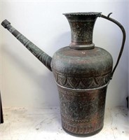 Large antique Middle Eastern copper pot