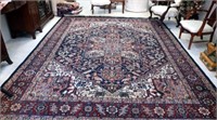 Large Persian wool floor rug