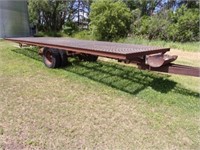 24ft. x 8ft. tandem dually trailer