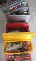 Lot of Tools Boxes Packed with Contents
