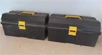 Pair of Tool Boxes with Many Tools