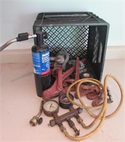Refrigerant Test Gauges and Torch Kit