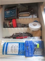 Drawer Full of Many Good Tools and Supplies