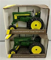 2x- JD 70 & 720 Hi-Crop Tractors