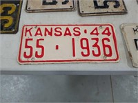 1944 Kansas license plate
