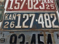 1926 Kansas License plate
