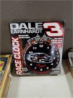 Dale earnhardt collectors clock