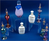 Beautiful Collection of Vintage Perfume Bottles
