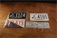 Kentucky License Plates