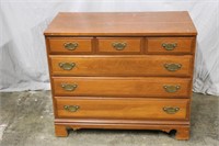 Wood Four Drawer Dresser