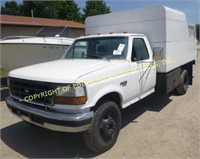 1997 FORD F-450 W/ CHIP BODY DUMP