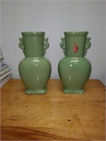 2 Vintage Gonder Vases