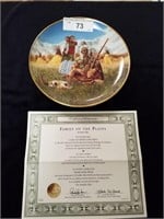 Family of the Plains limited edition porcelain
