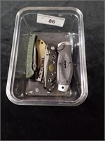 Lot of miscellaneous folding knives. SWAT,