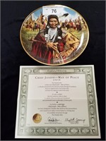 Collectable Limited edition Chief Joseph man of