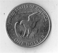 U. S. 1972 SILVER DOLLAR
