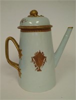 Ceramic Mottahedeh Hand-Painted Coffee Pot