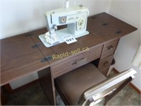 Singer Stylist Sewing Machine & Cabinet