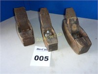 Three Antique Block Planes