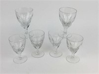 Glass Cordial Stemware Service (6)