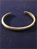 NATIVE STERLING BRACELET SIGNED