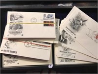 100 + 1ST ISSUE STAMPS MANY GENRES