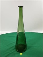 Vintage Lrg Green Vase/Bottle