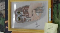 "Saw Whet Owl" Drawing