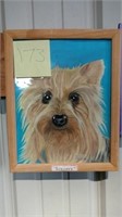 "Scruffy" Dog Painting