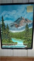 Mountain And Forest Painting
