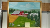 Painting Of Farm