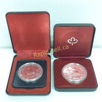 Pair of RCM Specimen Silver Coins