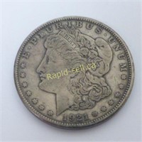 1921 Morgan Silver Dollar