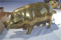 Brass Piggy Bank