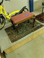 Vanity Stool And Rugs As Shown