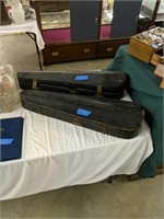 Pair Of Violins With Cases As Shown