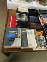 Large Group Of Vehicle Owner's Manuals Most From