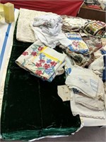 Group Of Vintage Linens As Shown