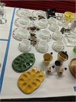 Vintage China And Glassware As Shown