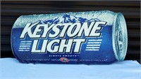 Keystone Light Metal Beer Sign Like New