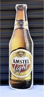 Amstel Light Metal Beer Sign Like New